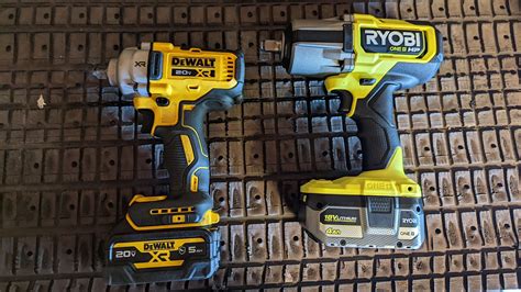 ryobi vs dewalt impact wrench